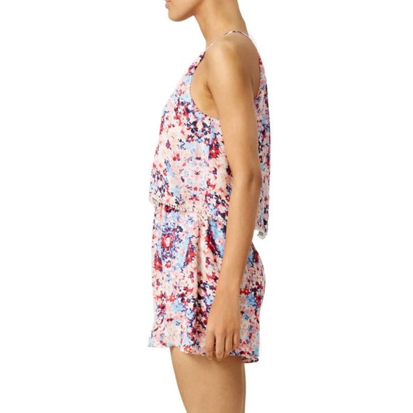 Parker 100% Silk Catamaran Romper Size S - Picture 3 of 12